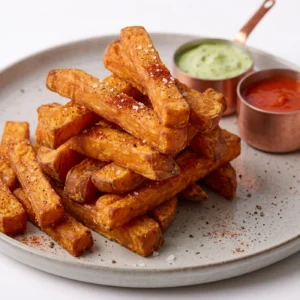 Camote Frito (Fried Sweet Potato), Pollería Las Brujas in Clermont FL