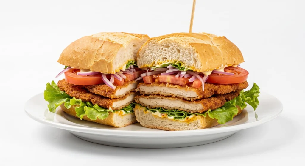 Milanesa Sandwich, Pollería Las Brujas in Clermont FL